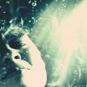 drowning person
