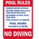 Must-Have Signs for Every Swimming Pool